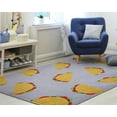 thumbnail image 1 of Well Woven Apollo Multi Tacos Modern Novelty Multi Pink 2' x 3' Easy Clean Area Rug, 1 of 5