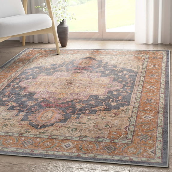 Well Woven Apollo Paris Vintage Oriental Multi Flatweave 3'3" x 5' Area Rug