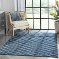 thumbnail image 1 of Well Woven Baldwin Aiden Modern Moroccan Blue Gold Soft 9'3" x 12'6" Area Rug, 1 of 7