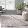 thumbnail image 1 of Well Woven Baldwin Asher Modern Geometric Ivory Soft 6'7" x 9'3" Area Rug, 1 of 1