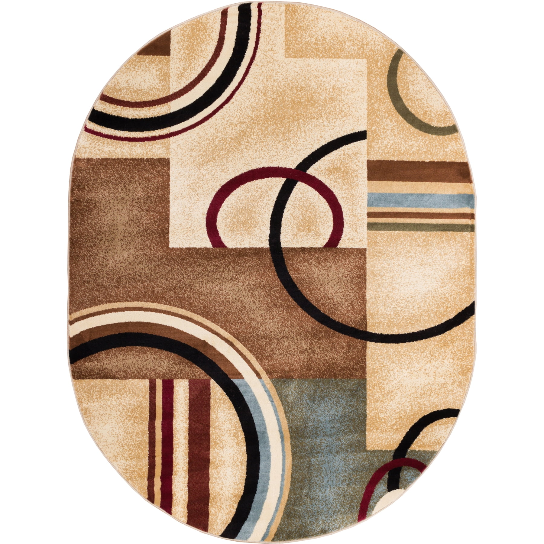 Well Woven Barclay Arcs & Shapes Modern Geometric Ivory 6'7