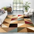 thumbnail image 1 of Well Woven Barclay Emine Modern Geometric Ivory Multi 7'10" x 9'10" Area Rug, 1 of 7