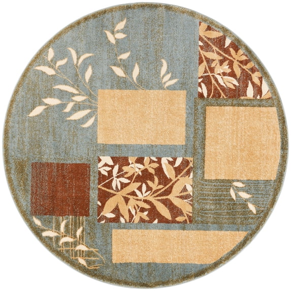 Well Woven Great Forest Floral Nature Modern Formal Area Rug Traditional Transitional Rug