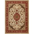 thumbnail image 1 of Well Woven Barclay Medallion Kashan Traditional Oriental & Persian Ivory 5'3" x 7'3" Area Rug, 1 of 8