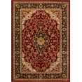 thumbnail image 1 of Well Woven Barclay Medallion Kashan Traditional Oriental & Persian Red 3'11" x 5'3" Area Rug, 1 of 8