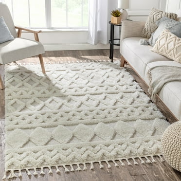 Well Woven Bingley Ivory Multi Oriental Medallion Area Rug 5'3" x 7'3"