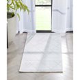 thumbnail image 1 of Well Woven Bryn Moroccan 3'11" x 9'10" Runner Rug Ivory & Grey, 1 of 8