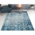 thumbnail image 1 of Well Woven Cheshire Blue Moroccan Lattice Vintage Modern Casual Traditional Trellis 5x7 (5'3" x 7'3") Area Rug Thick Soft Plush Shed Free, 1 of 7