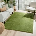thumbnail image 1 of Well Woven Ciel Green Ultra-Soft Multi-Textured Shimmer Pile Area Rug 5x7 (5'3" x 7'3"), 1 of 8