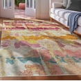 thumbnail image 1 of Well Woven Couleurs 7'7" x 9'10" Rug – Vibrant Multicolor, Stain-Resistant & Easy to Clean, 1 of 6