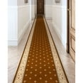 thumbnail image 1 of Well Woven Custom Size Hallway Stair Runner Apollo Fleur De Lis Brown (27" x 55' Runner) Rug, 1 of 6
