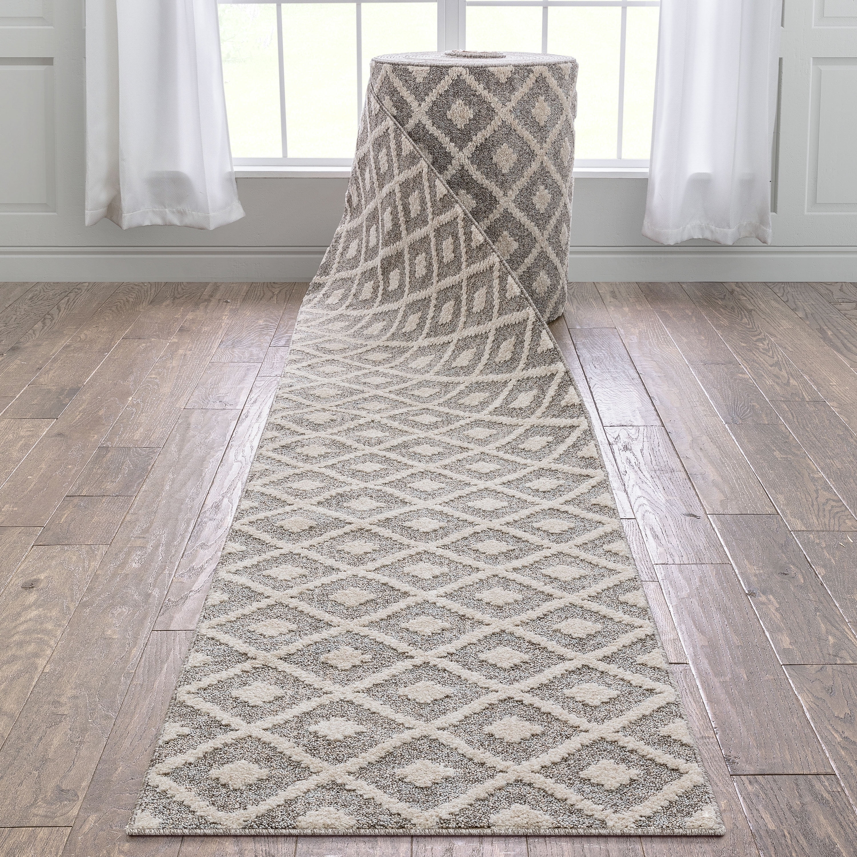 Well Woven Custom Size Runner - Choose Your Length - Ainsley Ivory ...