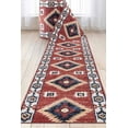 thumbnail image 1 of Well Woven Custom Size Runner - Choose Your Length - Lizette Red Southwestern Medallion Tribal Medallion 31 Inches Wide x 12 Feet Long Runner (31" x 12' Runner) Rug, 1 of 5