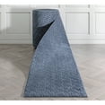 thumbnail image 1 of Well Woven Custom Size Runner - Choose Your Length - Piano Dark Blue Tribal Diamond Geometric 27 Inches Wide x 18 Feet Long Runner (27" x 18' Runner) Rug, 1 of 5