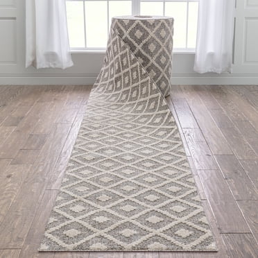 Well Woven Custom Size Runner - Choose Your Length - Carte Grey Boxes ...