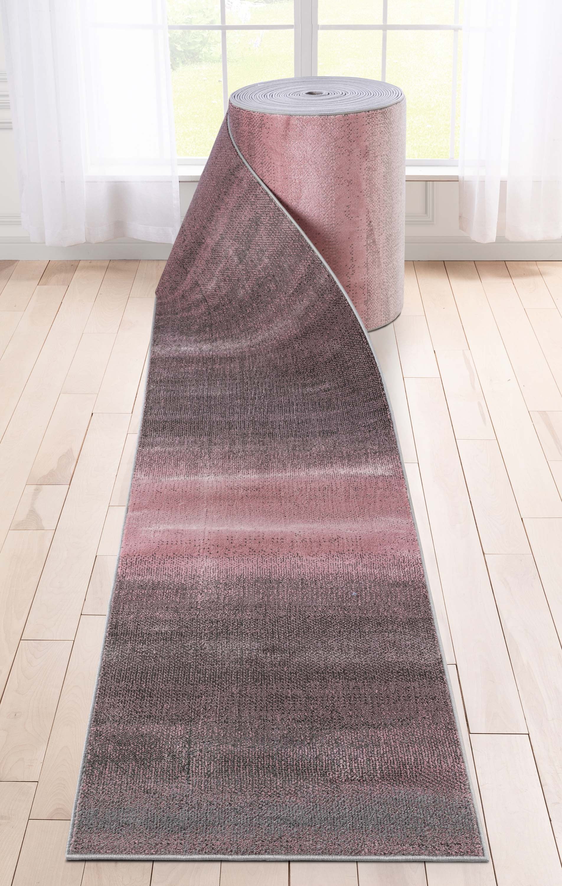 Well Woven Custom Size Runner - Choose Your Length - Yaro Blush Pink ...