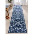 thumbnail image 1 of Well Woven Della Dark Blue Vintage Medallion Pattern Runner Rug 3x10 (2'7" x 9'10" Runner), 1 of 6