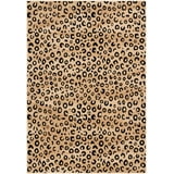 Well Woven Dulcet Leopard Animal Print Black Area Rug - Walmart.com