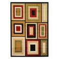 Well Woven Dulcet Structure Modern Area Rug, Multi