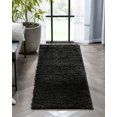 thumbnail image 1 of Well Woven Elle Basics Emerson Modern Textured Black 2'3" x 7'3" Runner Rug, 1 of 8