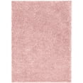 thumbnail image 1 of Well Woven Elle Basics | Emerson Shag BTextured Pink | Textured Area Rug 5x7 (5'3" x 7'3"), 1 of 7
