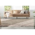 thumbnail image 1 of Well Woven Elle Basics | Emerson Shag Taupe | Textured Area Rug 5x7 (5'3" x 7'3"), 1 of 8