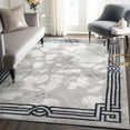 thumbnail image 1 of Well Woven Fairmont Huntington Modern Abstract Marble Pattern Blue 3'11" x 5'3" Area Rug, 1 of 7