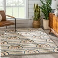 thumbnail image 1 of Well Woven Gigi Rainbow Modern Kids Shag Abstract Ivory Thick 7'10" x 9'10" Area Rug, 1 of 7