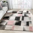 thumbnail image 1 of Well Woven Good Vibes Louisa Modern Geometric Blush Pink 9'3" x 12'6" Area Rug, 1 of 8