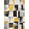 thumbnail image 1 of Well Woven Good Vibes Louisa Modern Geometric Gold 7'10" x 9'10" Area Rug, 1 of 8
