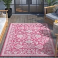 thumbnail image 1 of Well Woven Indoor/Outdoor Delphi Fuchsia Persian Oriental 7'10" x 10'6" Area Rug, 1 of 7