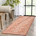 thumbnail image 1 of Well Woven Indoor/Outdoor Runner Rug 2'3" x 7'3" Delphi Orange Persian Oriental, 1 of 6
