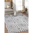 thumbnail image 1 of Well Woven Kasper Leos Modern Grey Soft Area Rug, 1 of 5