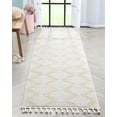 thumbnail image 1 of Well Woven Kennedy Reeve Modern Modern Kids Yellow Ivory 2'7" x 9'10" Runner Rug, 1 of 7