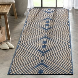 7' X 9' Ivory Or Grey Geometric Diamond Indoor Outdoor Area Rug 7' X 9' Ivory Or Grey Geometric Diamond Indoor Outdoor Area Rug
