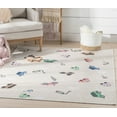 thumbnail image 1 of Well Woven Kids Rugs Traffic Modern Beige Printed Distressed Machine Washable 3'3" x 5' Area Rug, 1 of 7