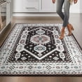 thumbnail image 1 of Well Woven Kings Court Kama Tribal Medallion Black 5' x 7' Area Rug, 1 of 8