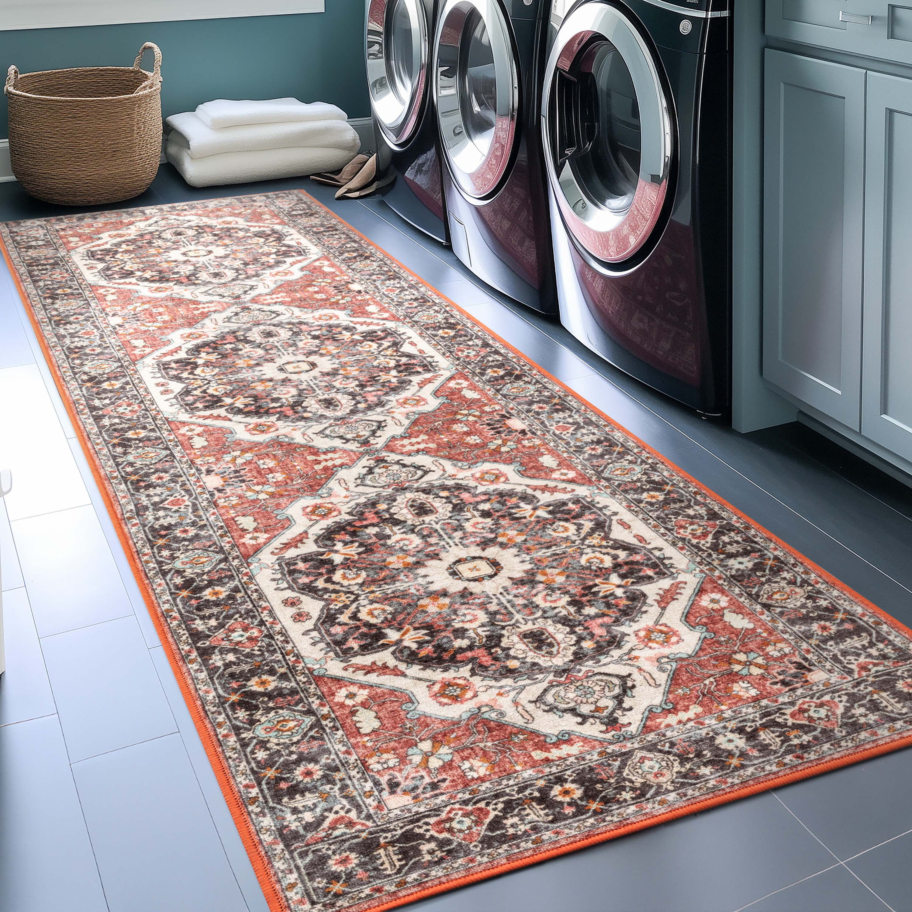 Well Woven Kings Court Zazzu Traditional Medallion Oriental Multi 2'7" x 9'10" Runner Rug