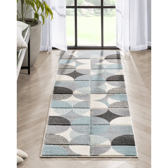 Circle Pattern Rug Runners
