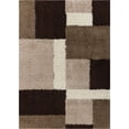 thumbnail image 1 of Well Woven Madison Shag Geometric Modern Area Rugs, Black, 1 of 2