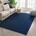 thumbnail image 1 of Well Woven Madison Shag Solid Area Rugs, Blue, 1 of 7