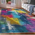 thumbnail image 1 of Well Woven Maree 3'3" x 5' Rug – Vibrant Multicolor, Stain-Resistant & Easy to Clean, 1 of 6