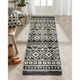 thumbnail image 1 of Well Woven Maya Nokomis Moroccan Trellis Diamond Pattern Grey 2'3" x 7'3" Runner Textured Pile Area Rug, 1 of 7