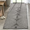 thumbnail image 1 of Well Woven Medusa Kesia Modern Striped Grey 2'7" x 9'10" Runner Indoor Outdoor Rug, 1 of 7