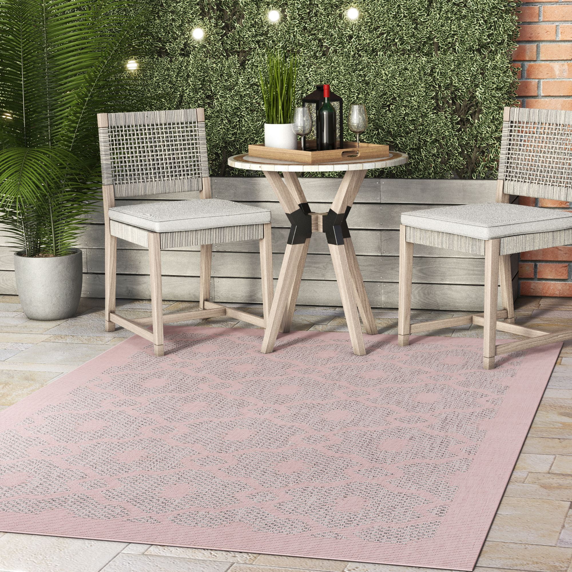 Well Woven Medusa Lattice Area Rug, 8' x 10'