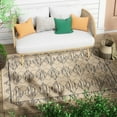 thumbnail image 1 of Well Woven Medusa Vidar Trellis Diamond Pattern Blue Ivory 5'3" x 7'3" Indoor/Outdoor Flat-Weave Area Rug, 1 of 7