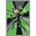 thumbnail image 1 of Well Woven Miraculous Ladybug Cat Noir Green 6' x 9' Area Rug, 1 of 7