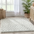 thumbnail image 1 of Well Woven Moroccan Area Rug, 5' x 3', Irresistibly thick Shag Pile, Easy to clean, 1 of 7