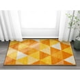 thumbnail image 1 of Well Woven Mystic Alvin Mid-Century Modern Geometric Orange 2' x 3' Area Rug, 1 of 6