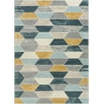 thumbnail image 1 of Well Woven Mystic Maddox Contemporary Geometric Blue 2'7" x 9'10" Runner Rug, 1 of 6